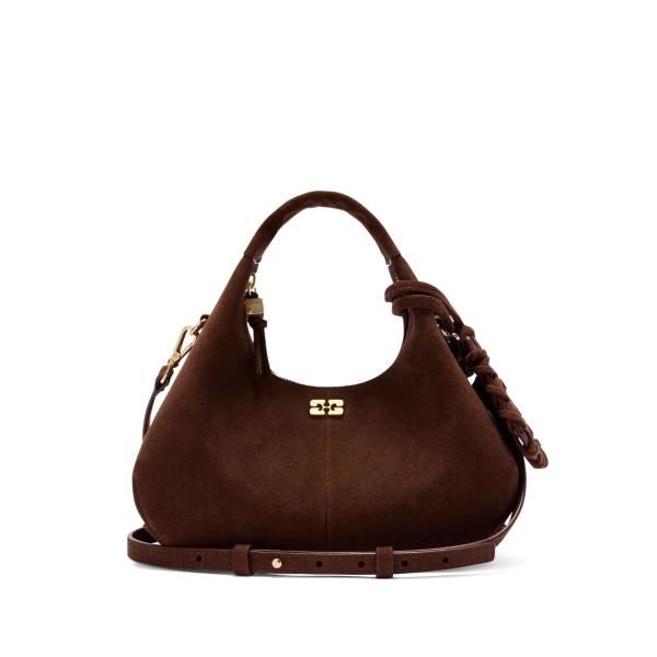 suede tote bag