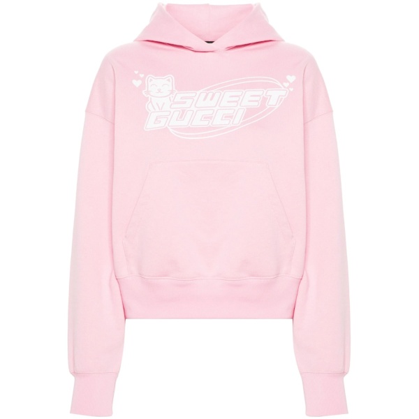 Sweet Gucci-print cotton hoodie