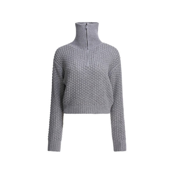 Tequila half-zip sweater