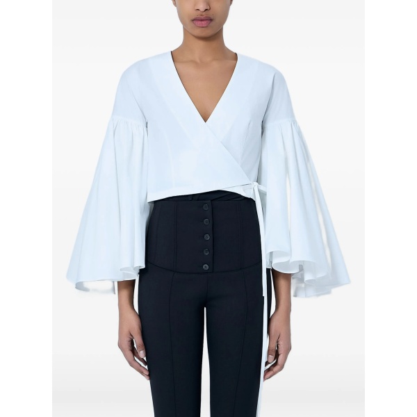 The Paysan wrap blouse