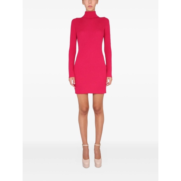 turtleneck mini dress