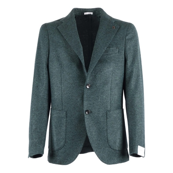 two-button patch-pockets blazer