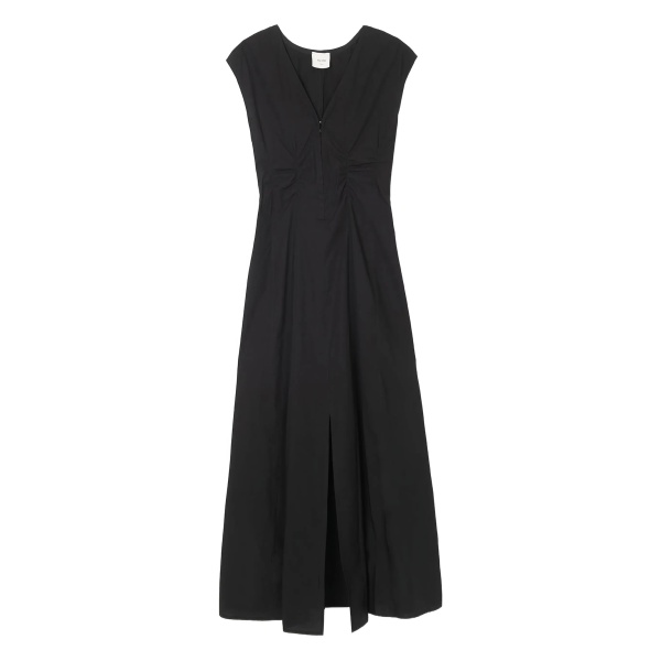 v-neck maxi dress