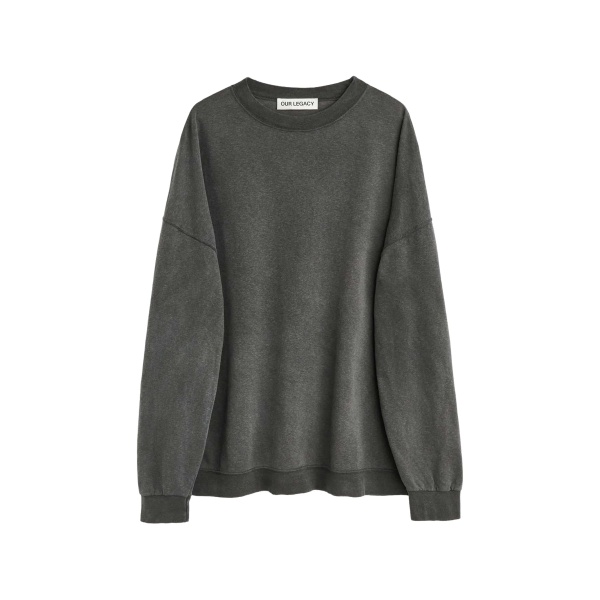 washed oversized sweatshirt