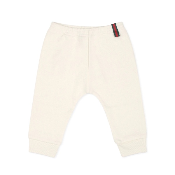 Web-stripe trousers