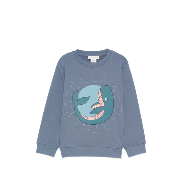 whale graphic sweatshirt