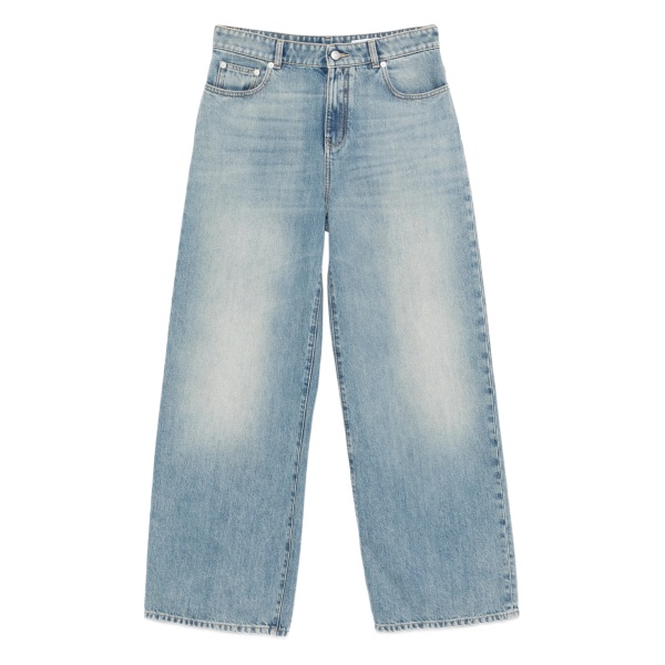 wide-leg jeans