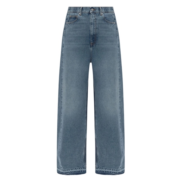wide-leg jeans