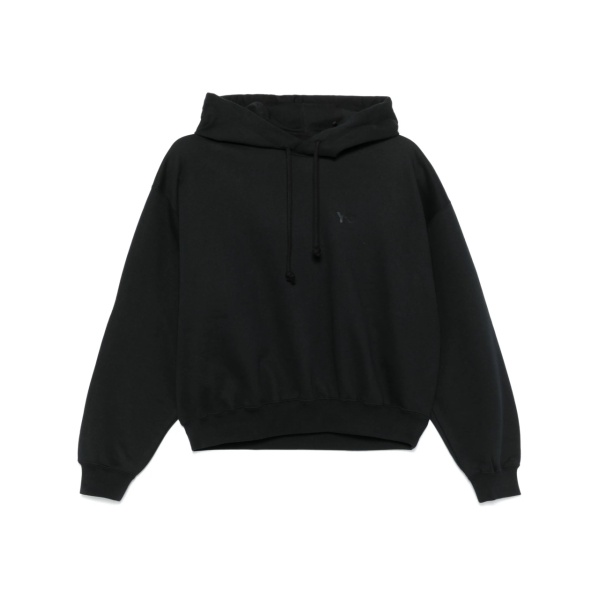 x Adidas logo-print hoodie