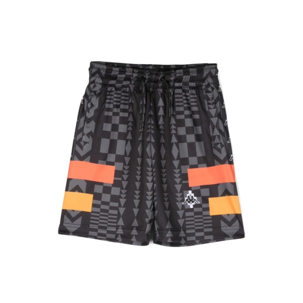 x Kappa graphic-print track shorts
