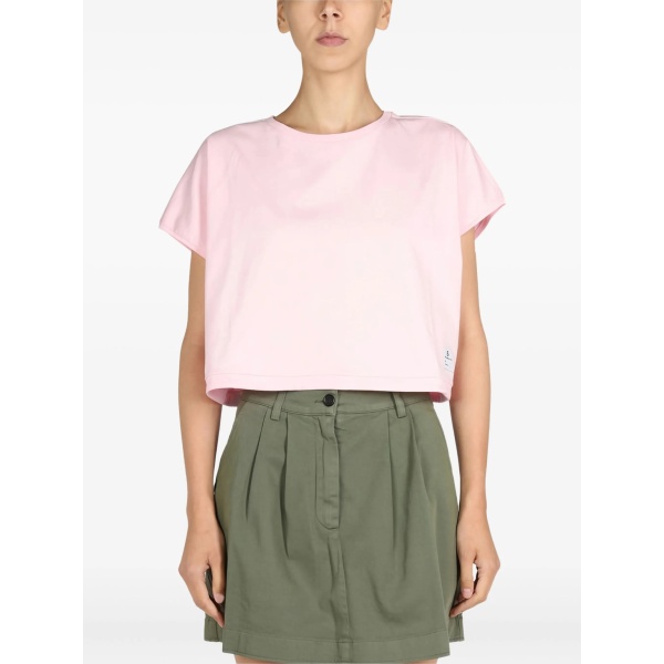 Yumana tie-detail T-shirt
