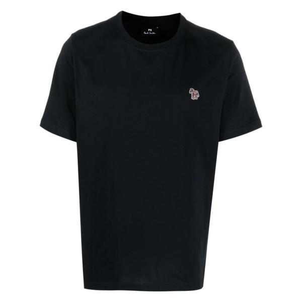 Zebra logo-patch T-shirt