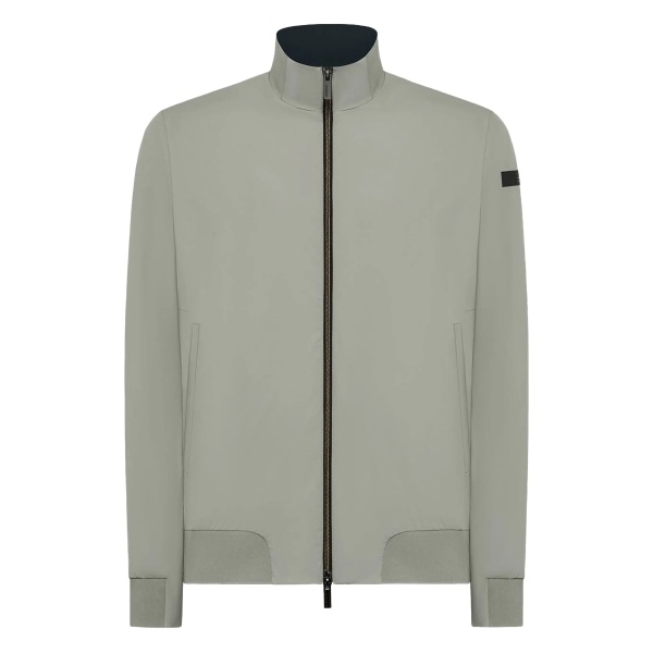zip-front bomber jacket