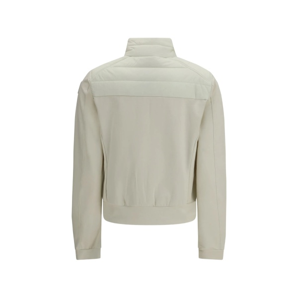 zip quilted jacket