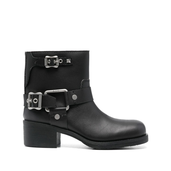 50mm leather boots
