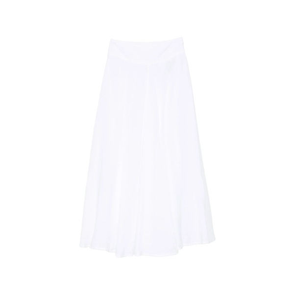 A-line midi skirt
