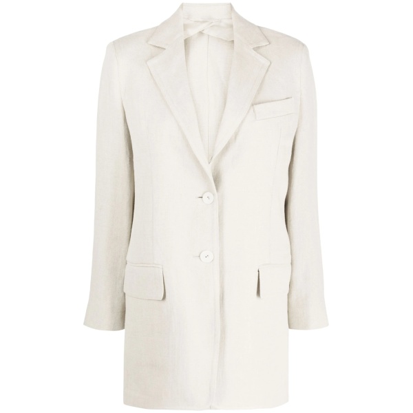 Adelchi oversized linen blazer