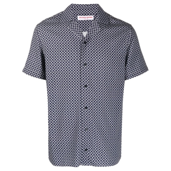 all-over graphic-print shirt