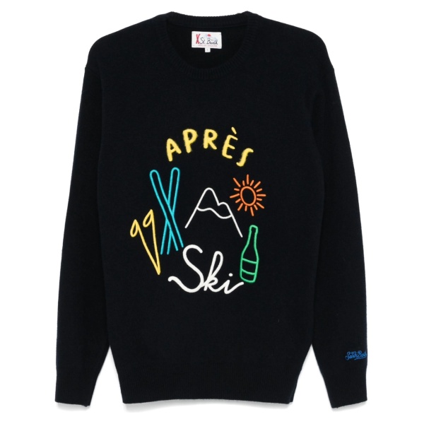 Aprés Ski-embroidered sweater