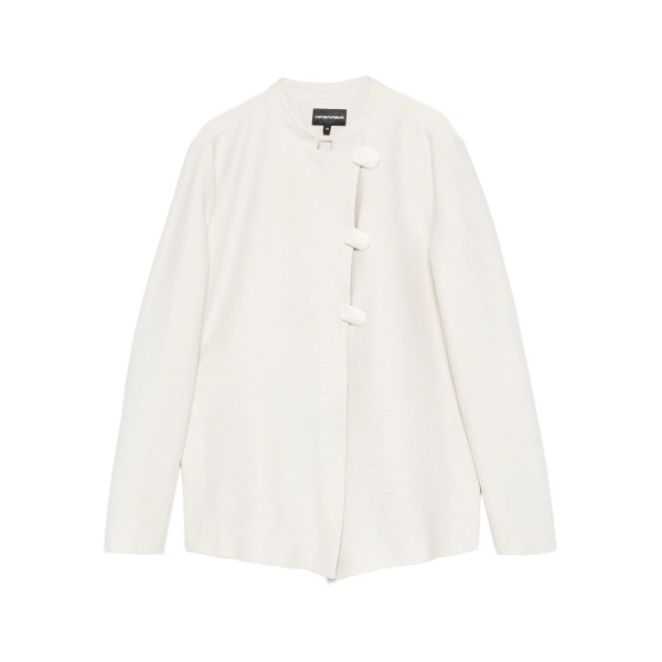 asymmetric-fastening jacket