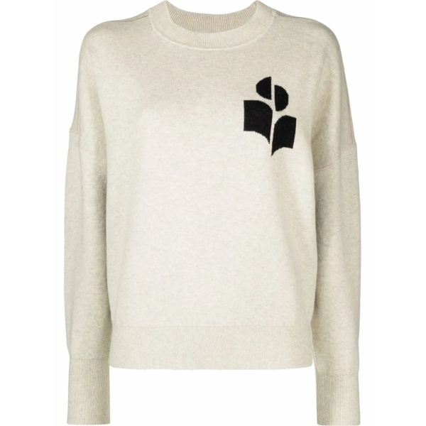 Atlee intarsia-knit relaxed jumper