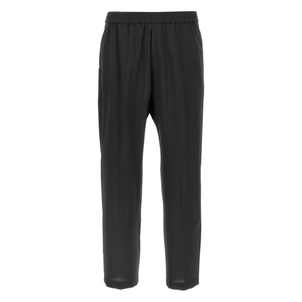 Bativoga pleated elastic-waistband trousers