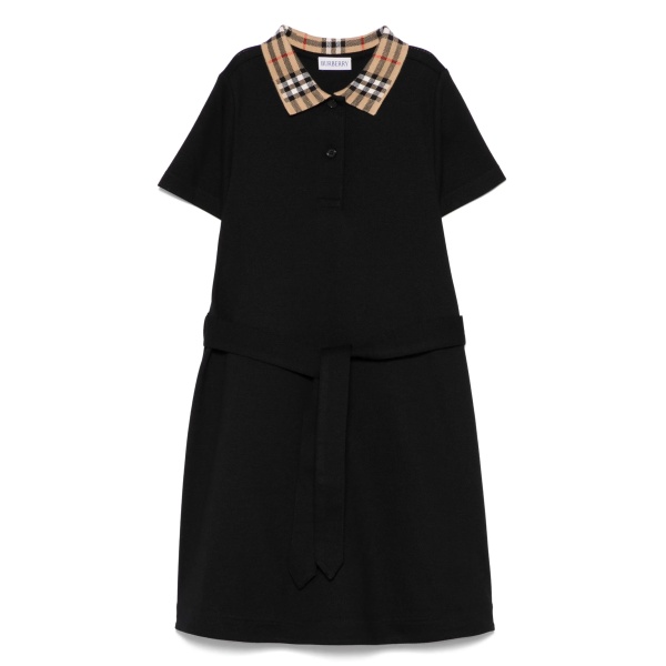 belted polo dress