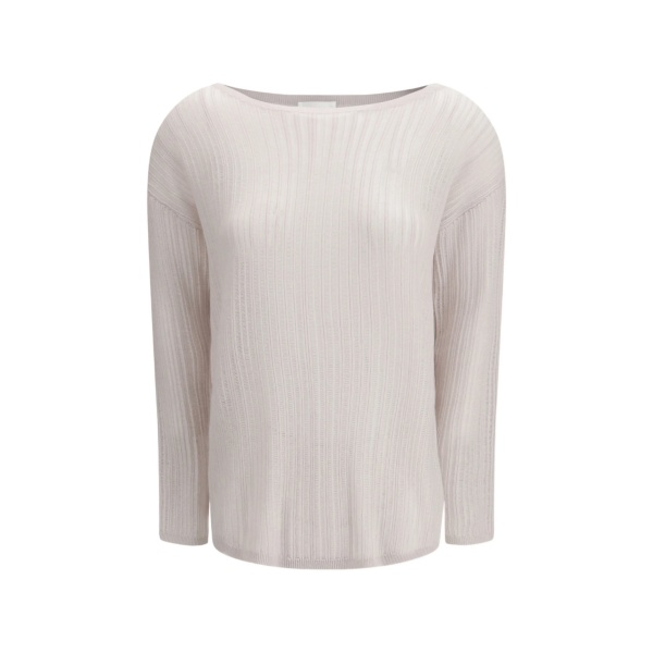 boatneck ribbed knitwear