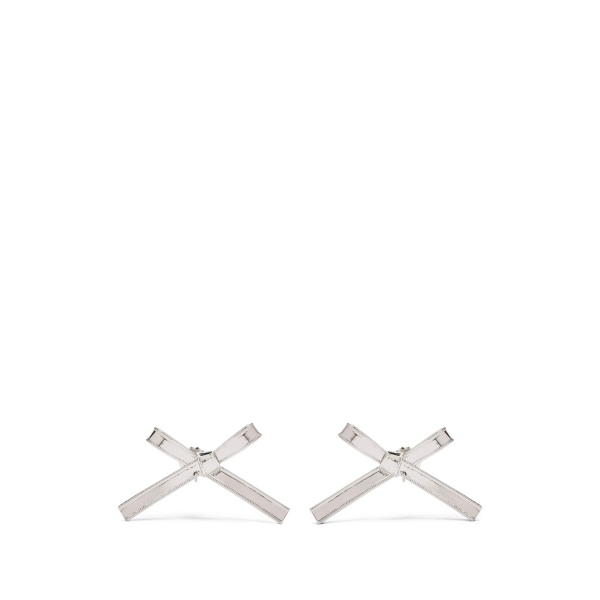 bow-shape earrings