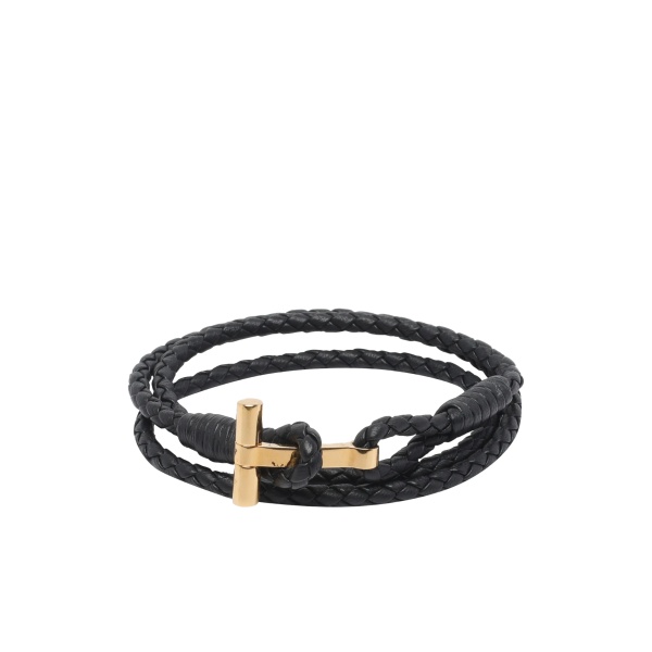 braided logo bracelet