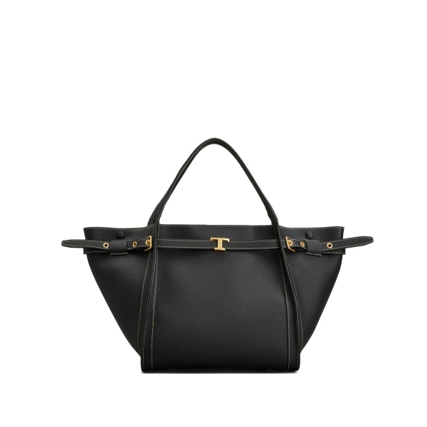 buckled tote bag