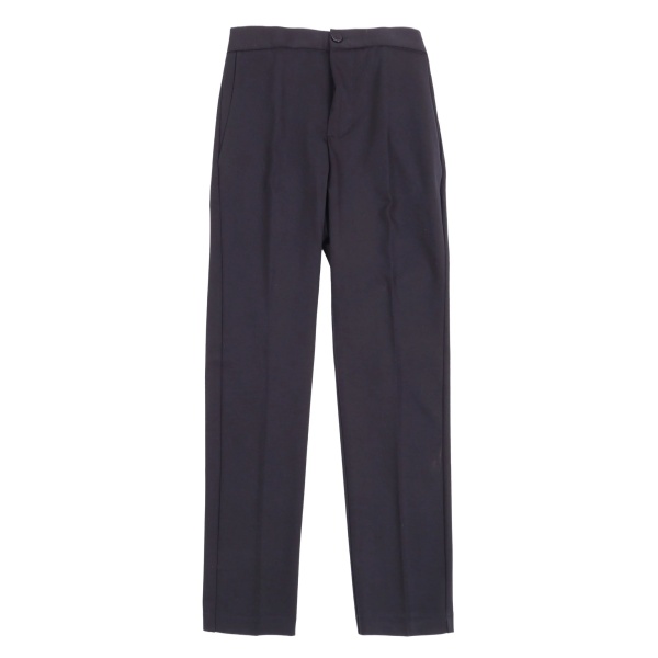 button-fastening casual trousers
