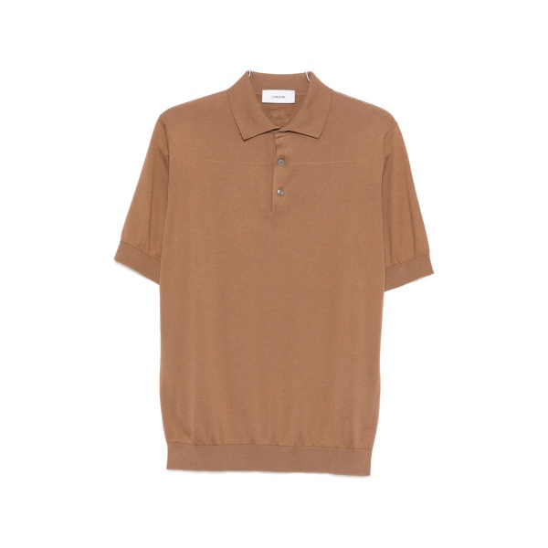 button short-sleeve polo shirt