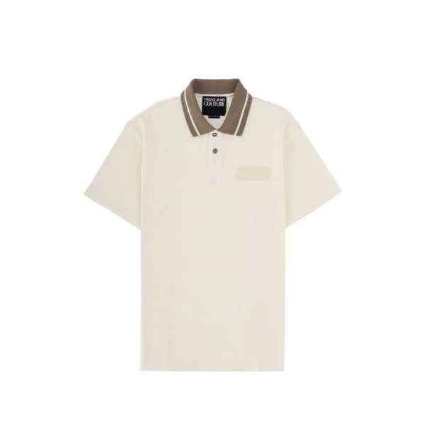 button-up polo shirt