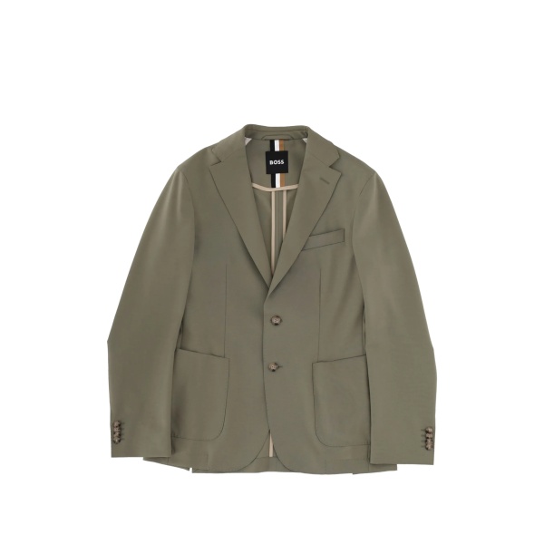 buttoned pocket jacket