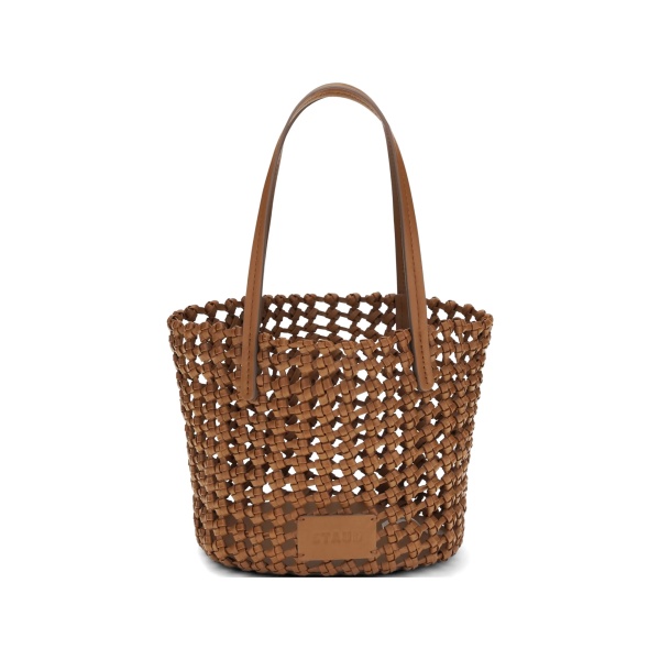 Caro woven bucket bag