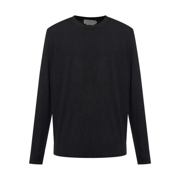 chain-detail cashmere sweater