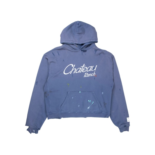 château ranch distressed hoodie
