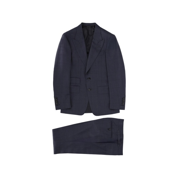 checked suit