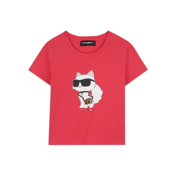 Choupette-print T-shirt