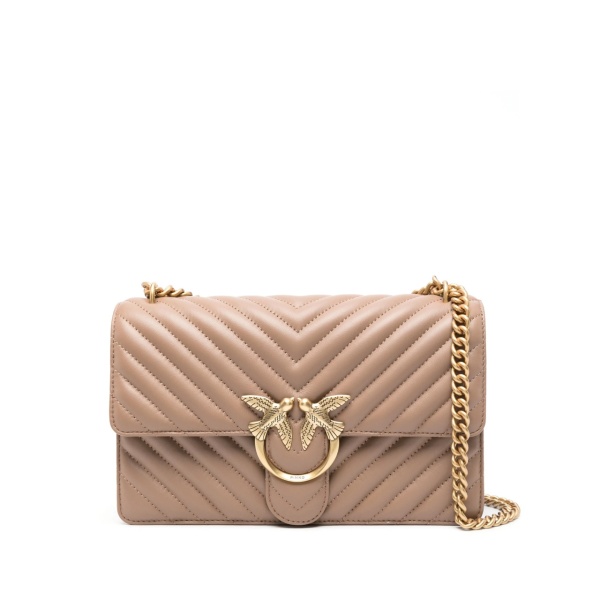 Classic Love leather shoulder bag