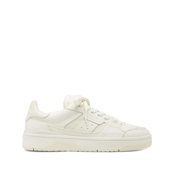 Clay leather panelled sneakers