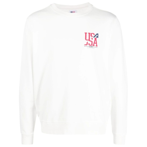cotton logo-print sweatshirt