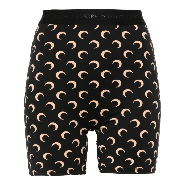 Crescent Moon-print shorts