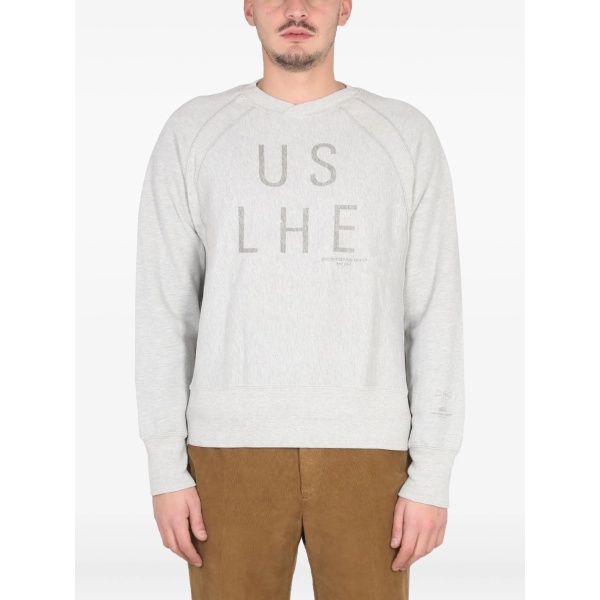 crew-neck sweatshirt