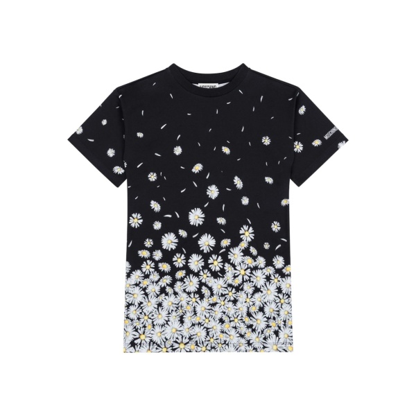 daisy-print T-shirt
