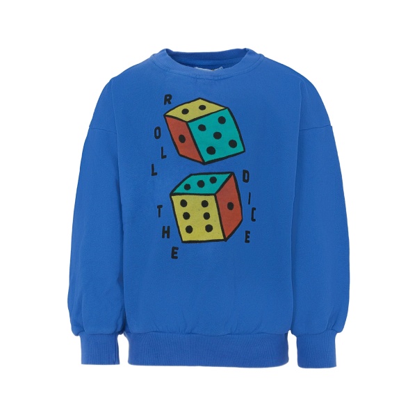 dice-print sweatshirt