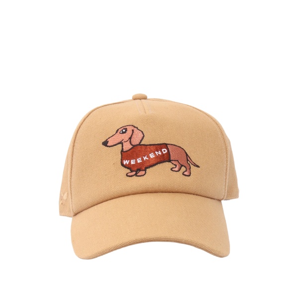 dog embroidered hat