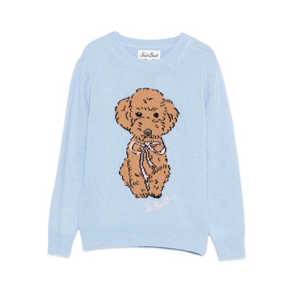 dog-motif sweatere