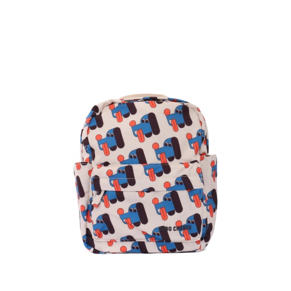dog-print backpack